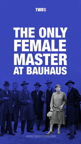 Gunta Stölzl was the first and only female master at the Bauhaus, where teachers were called masters in reference to the medi...