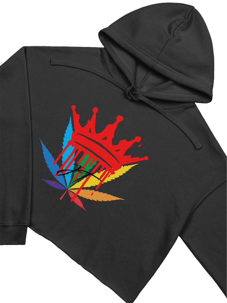 CannaQueen Fleece Crop Hoodie product image (21)