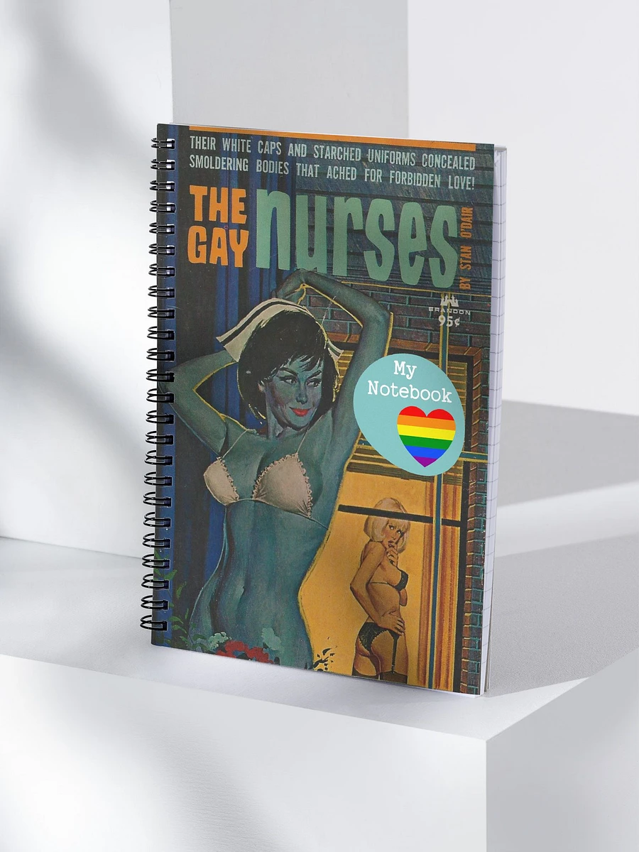 LGBTQ+ Gay Nurses Notebook product image (4)