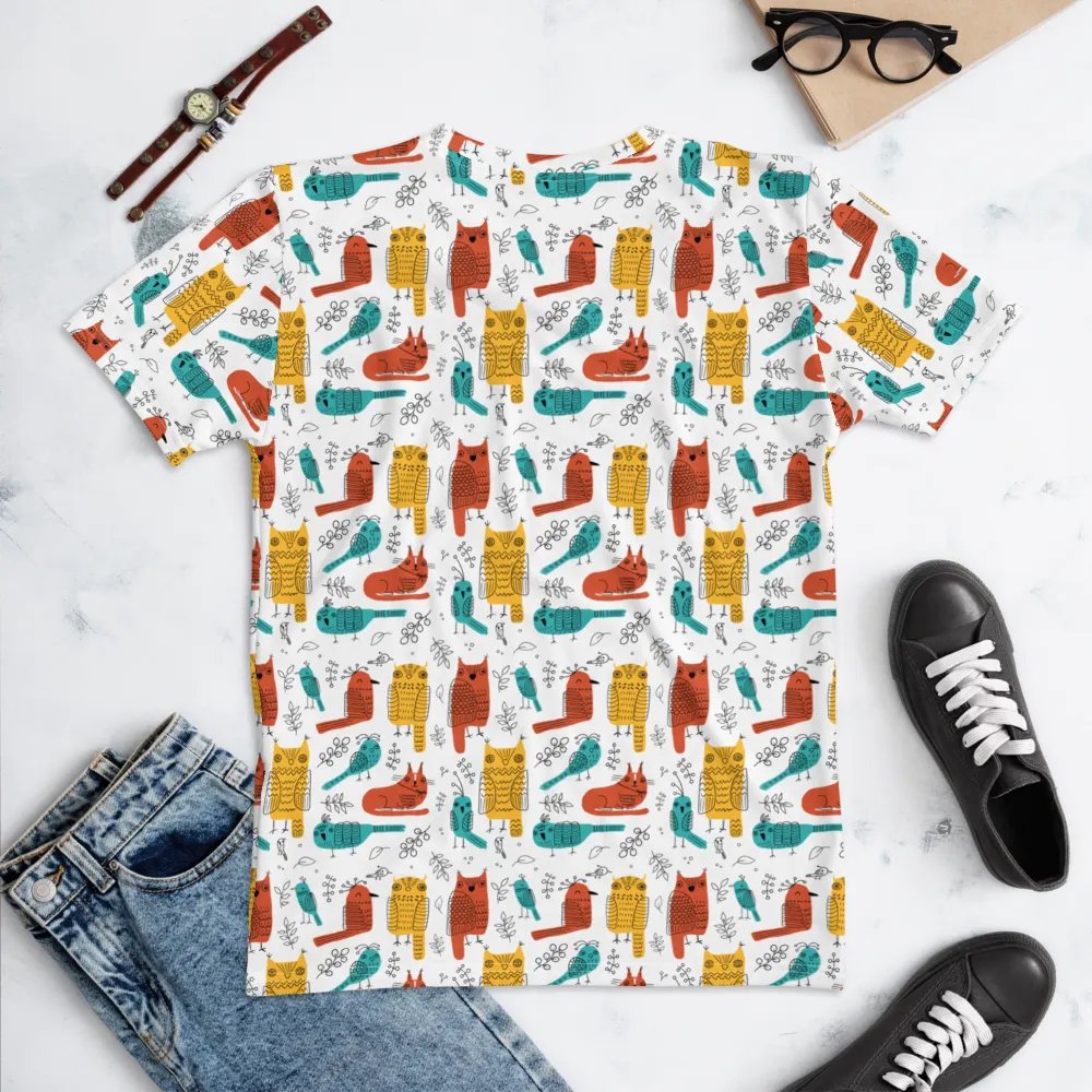 Vibrant Owl Delight: Perfect T-Shirt for Owl Lovers product image (6)