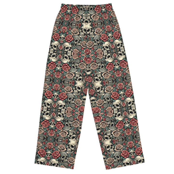 Rho-9 Macabre Bloom Wide Leg Pants product image (2)