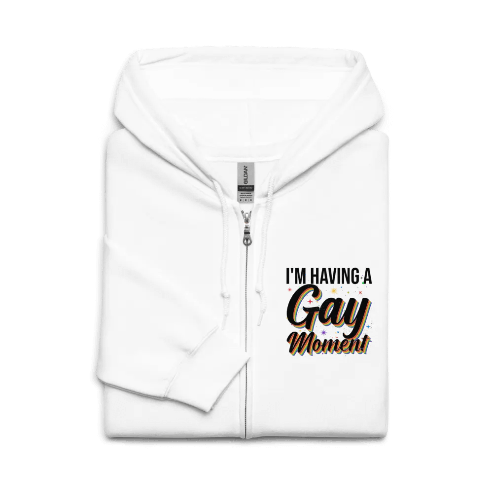 I'm Having a Gay Moment Zip Hoodie product image (27)