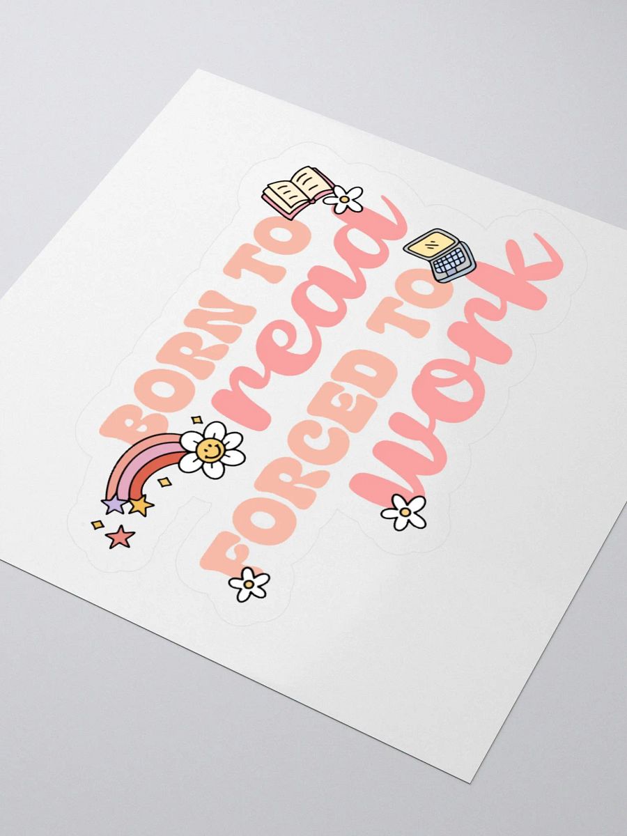 Born to Read Sticker product image (3)