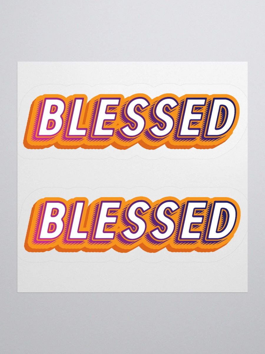 BLESSED - Kiss Cut Stickers product image (1)