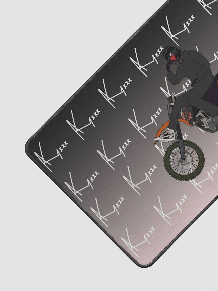 Signature backdrop w/ Heart-hand on Bike Front and Center M product image (2)