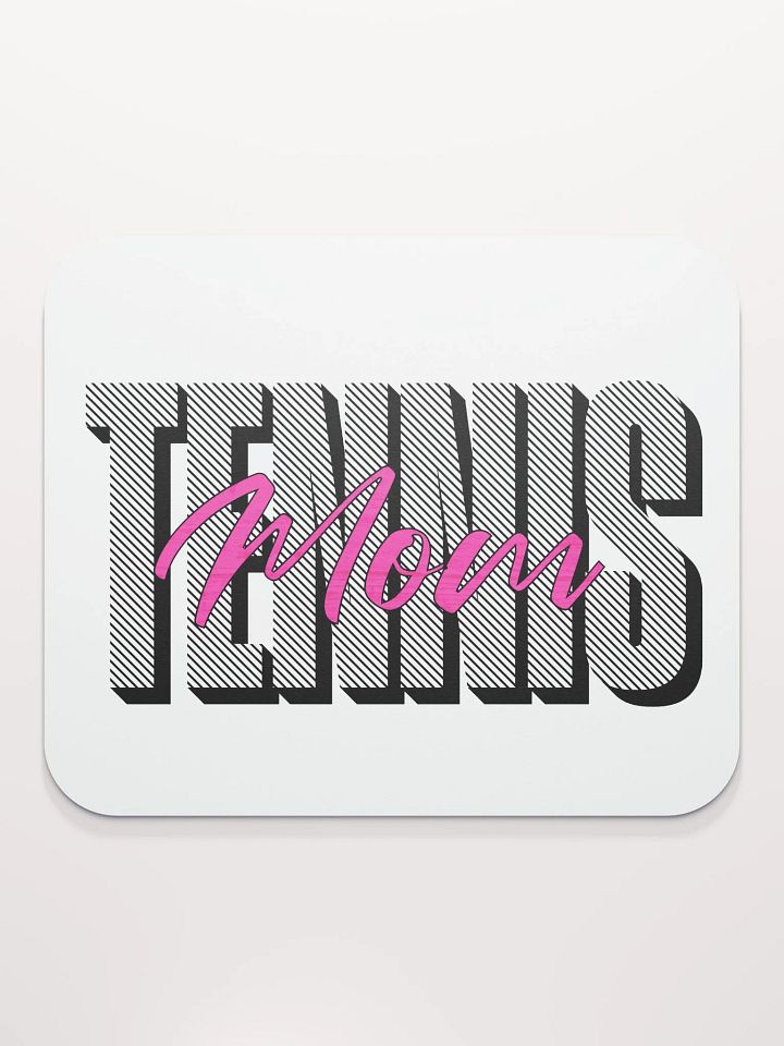 Tennis Mom Trendy Mouse Pad product image (2)
