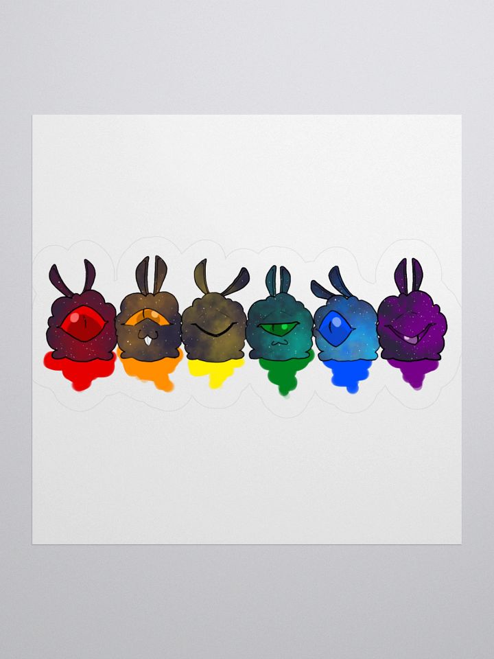 Starfluff Pride Sticker product image (1)