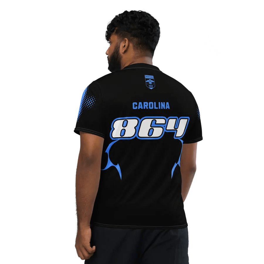 NRG Show Soccer Jersey (White/Carolina Blue) product image (3)
