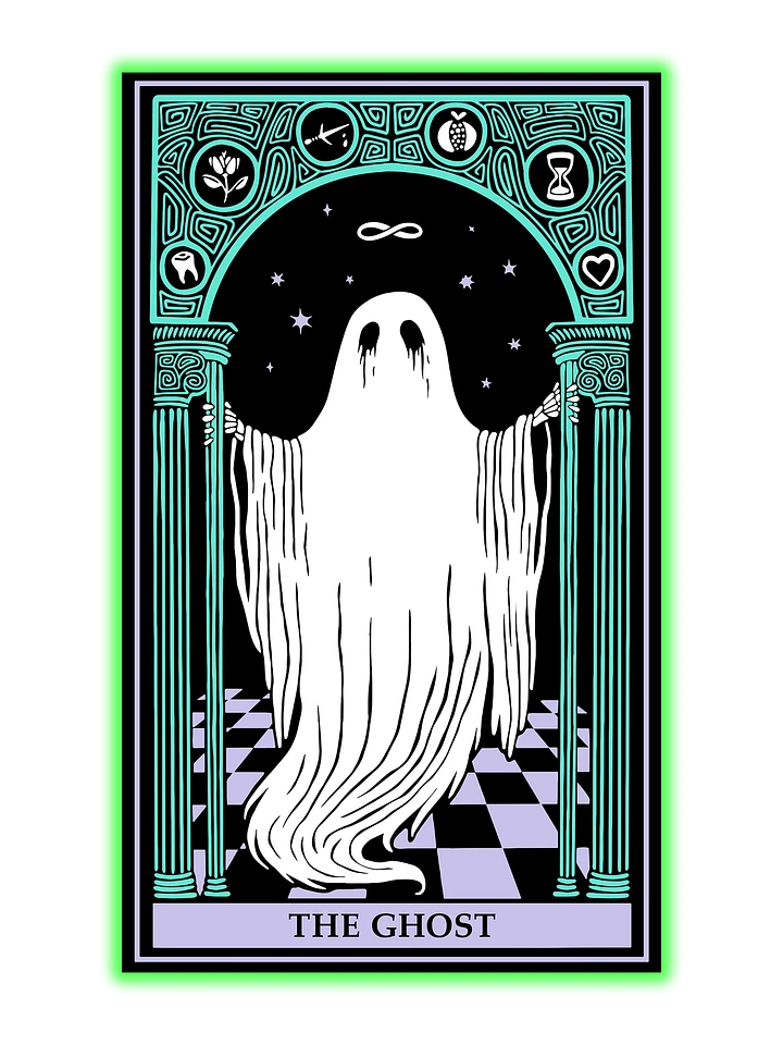 The Ghost Tarot Sticker product image (1)