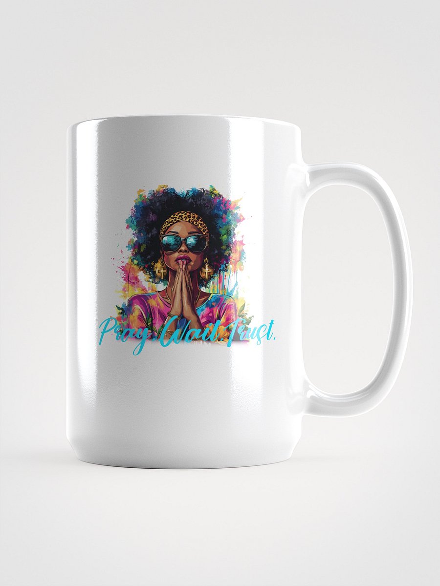 Vibrant Pray. Wait. Trust. Mug product image (1)