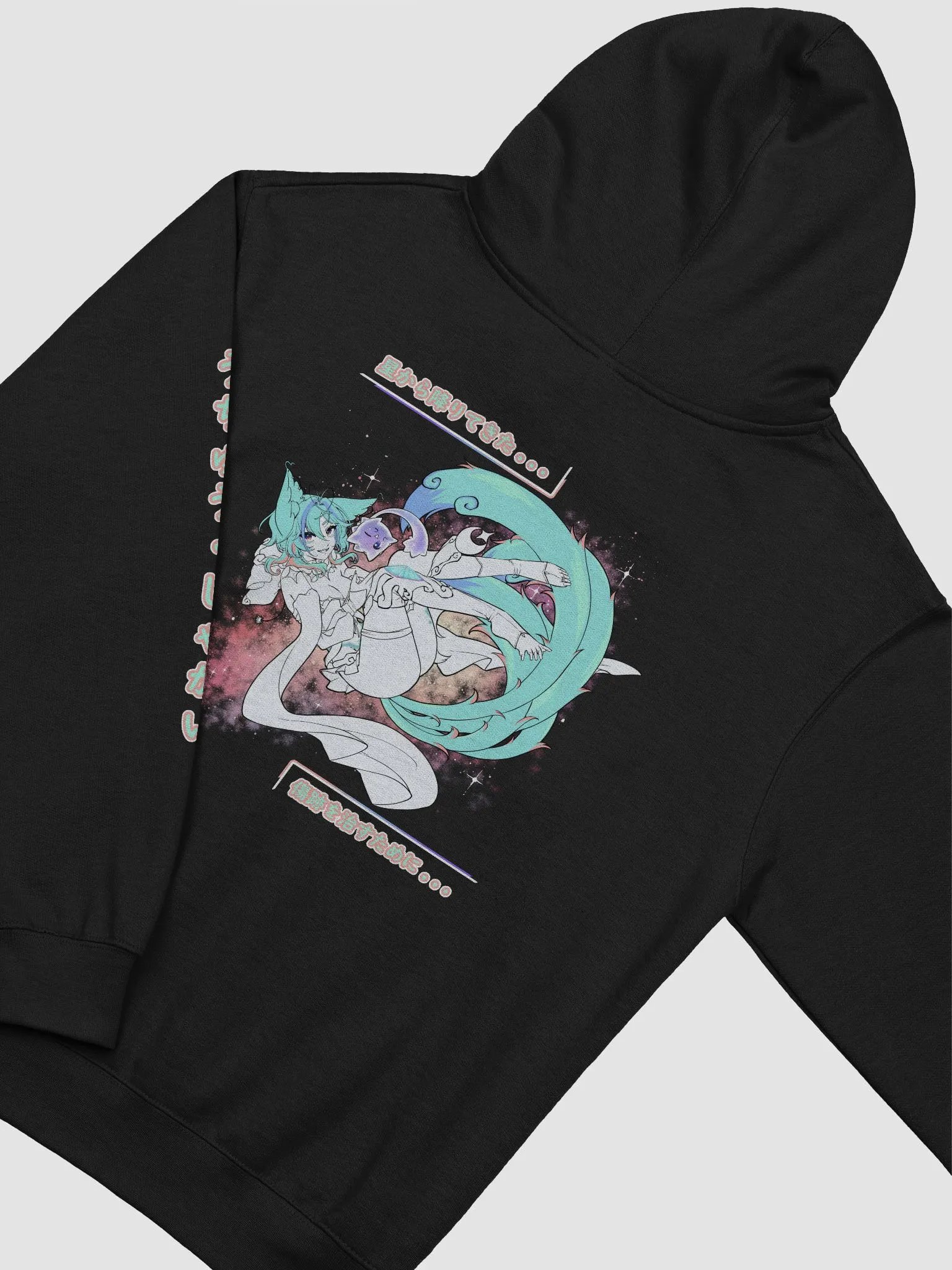 [SS Uchu Gang Hoodie] Yameian V.Aceso Coral Text (S-2XL) product image (20)
