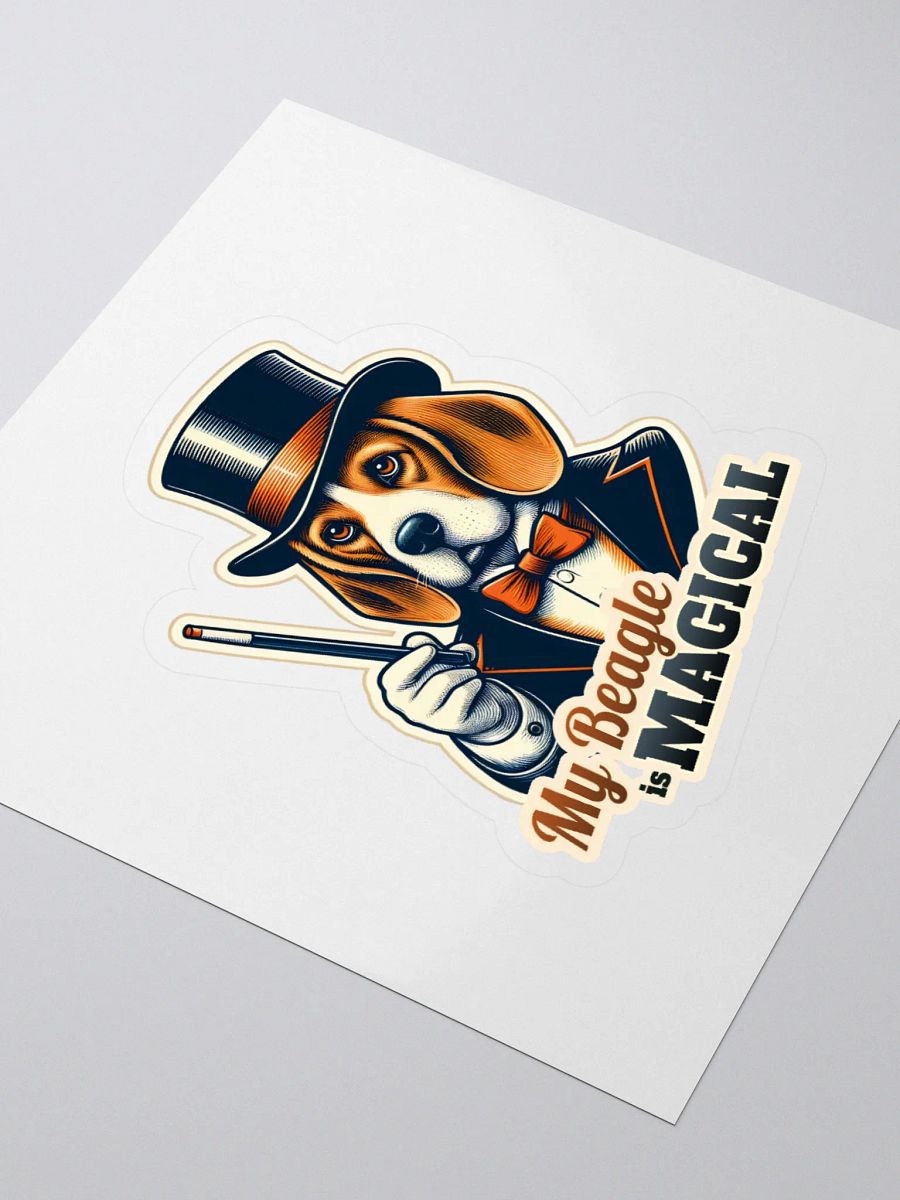 Magician Beagle - Sticker product image (3)
