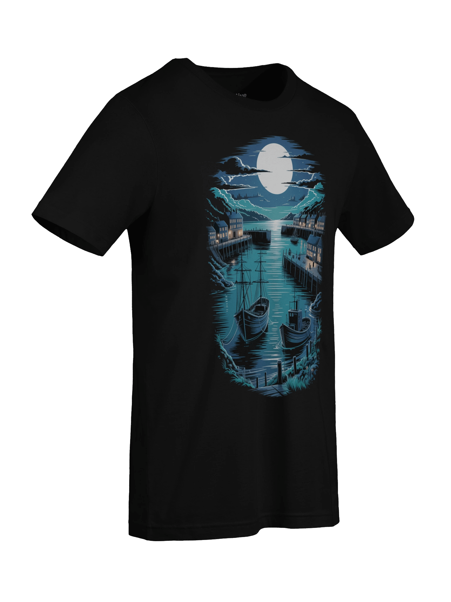 Moonlight Harbour T-Shirt product image (9)