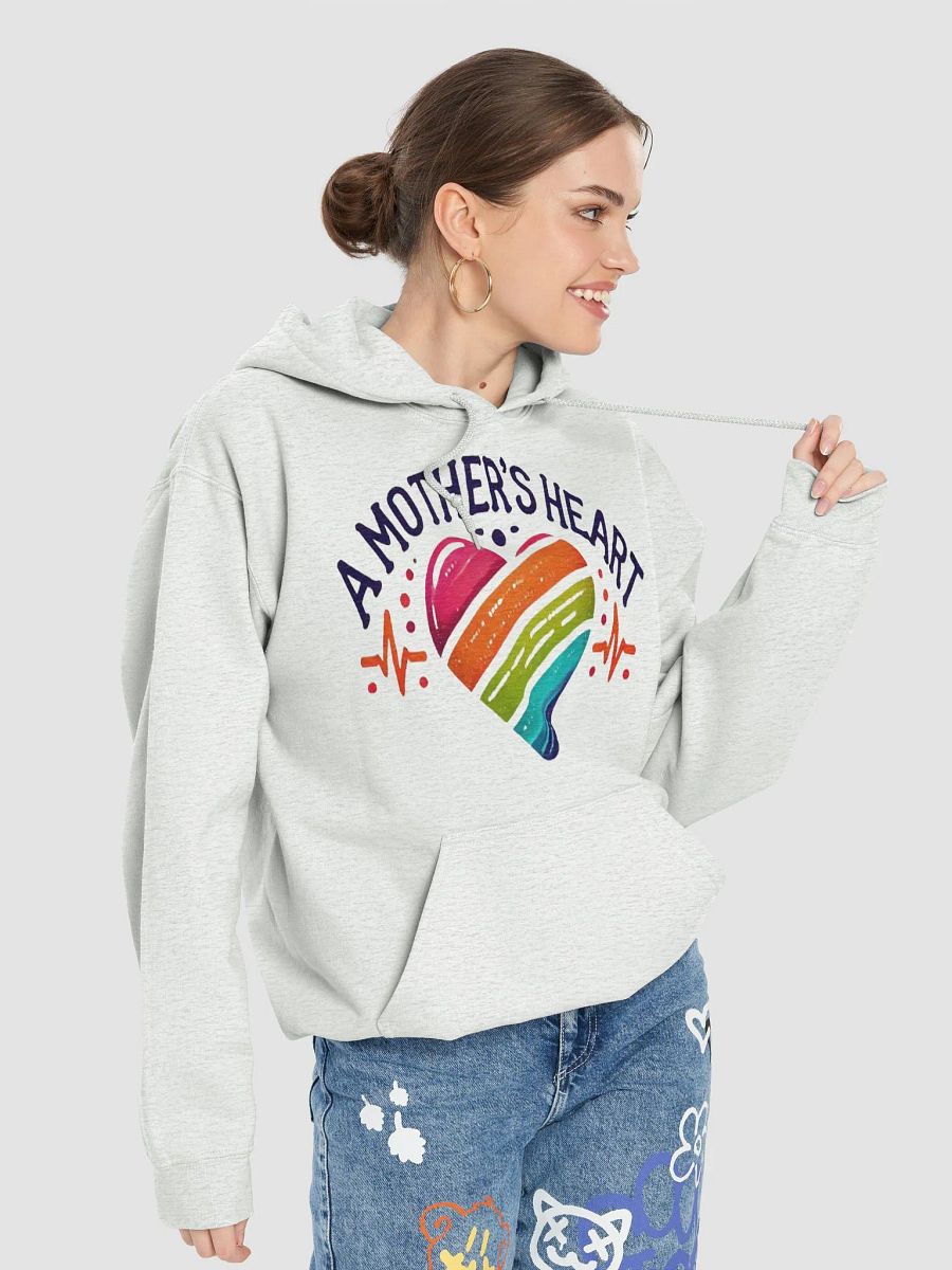 Mother's Heart Striped Hoodie product image (34)