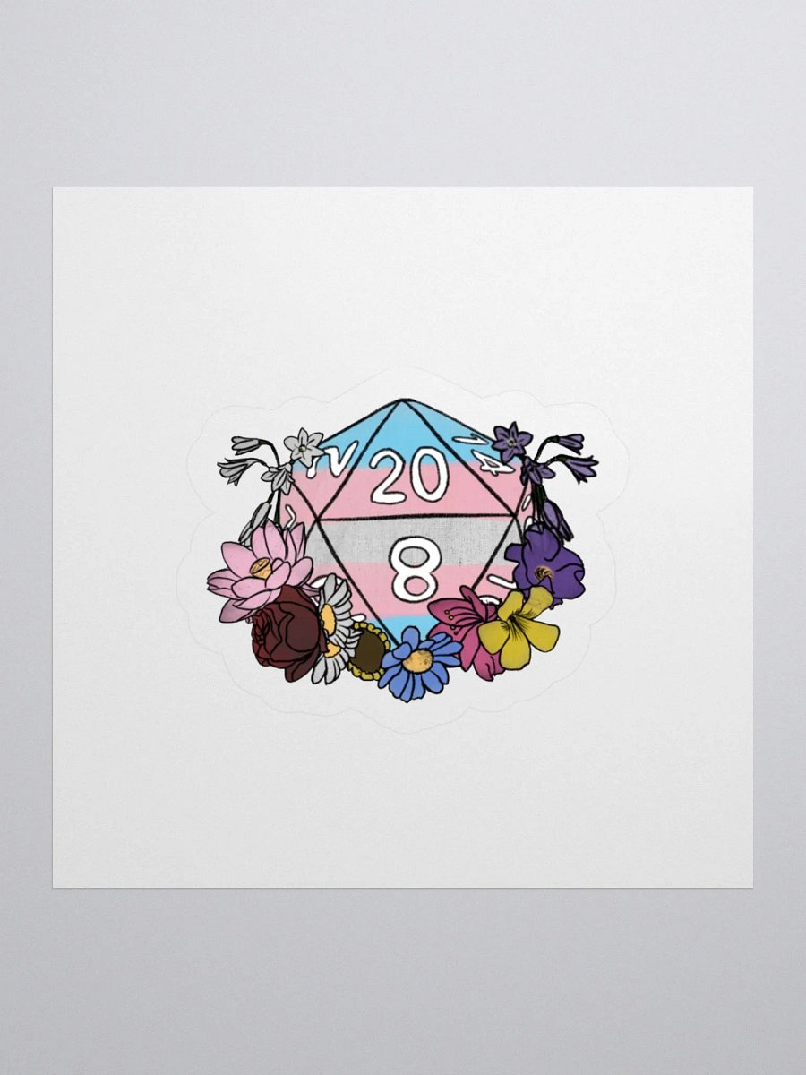 DnD Inspired Pride - Sticker - Trans product image (1)