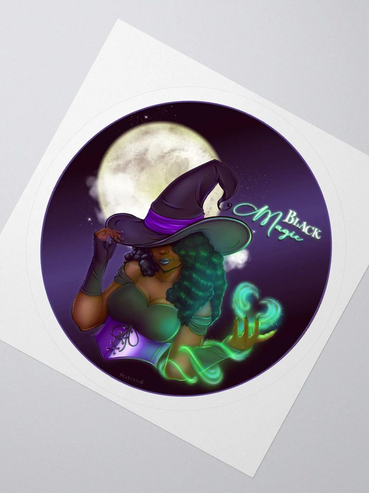 "Black Magic" Sticker product image (2)
