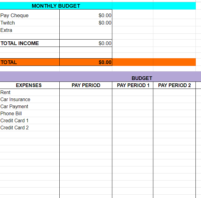 Personal Expense/Finance Tracker - Simple, Weekly and Yearly product image (3)