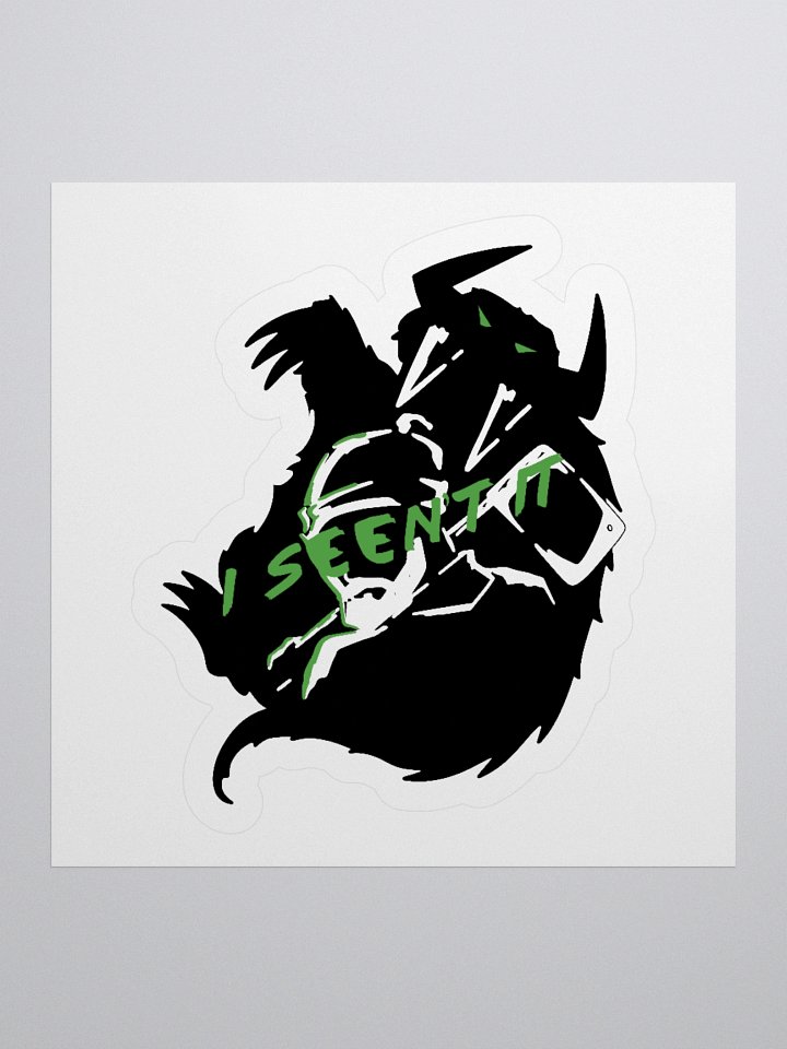 I Seen't It (Hodag) Sticker product image (1)