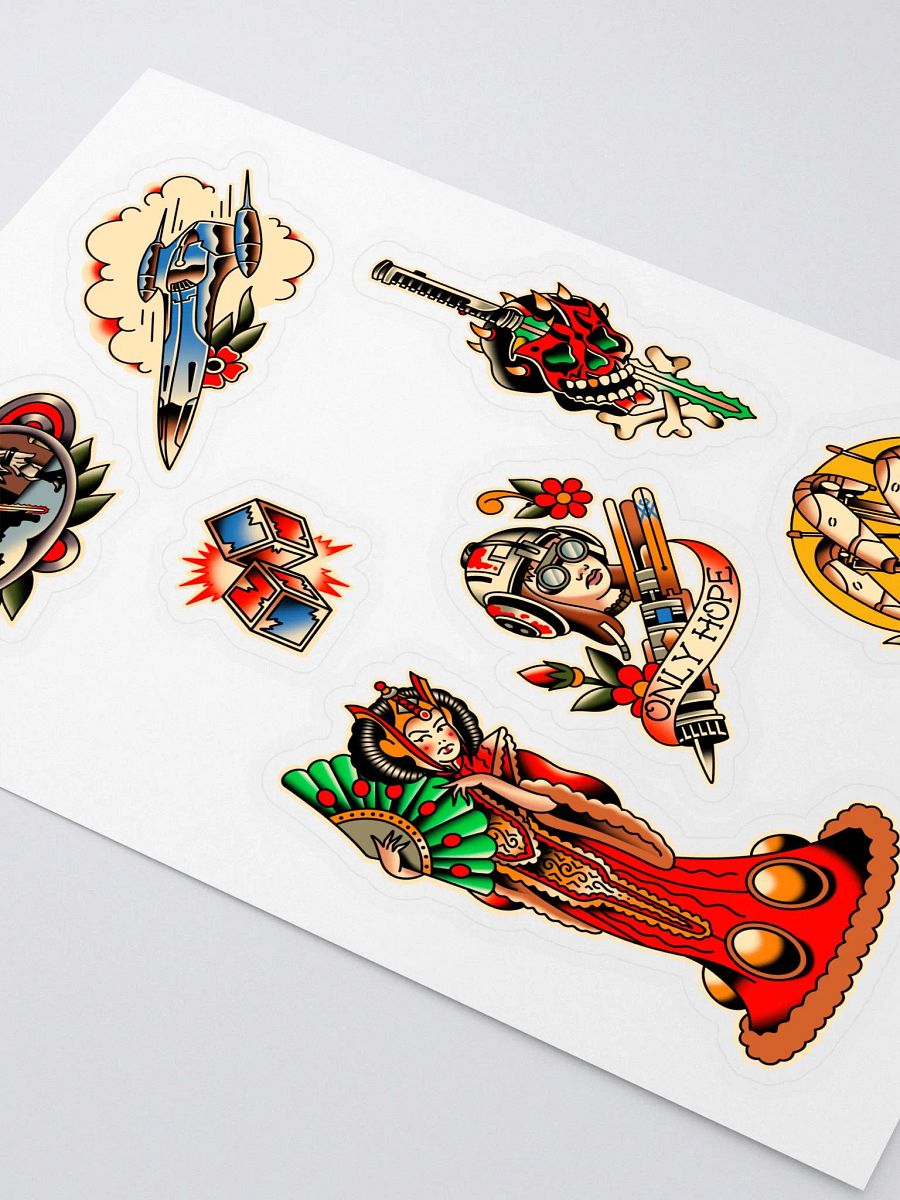 Phantom Menace Flash - Sticker Sheet product image (2)