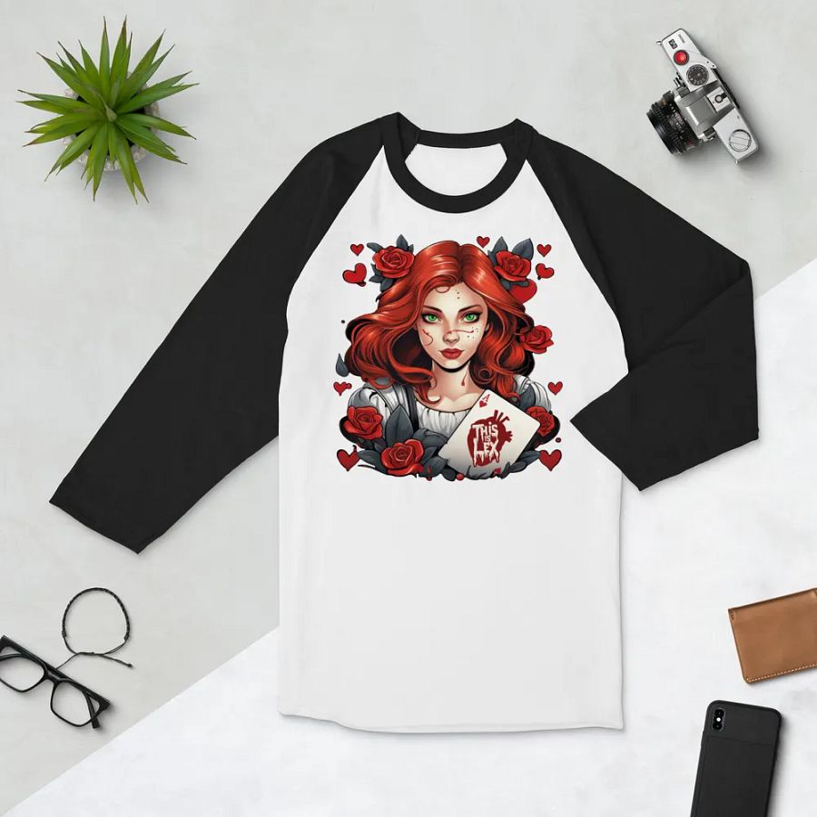 Painting the Roses Red Baseball Shirt product image (5)