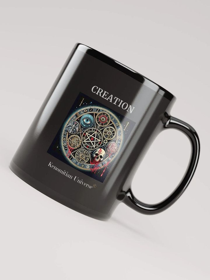 Creation | Black Glossy Mug product image (1)