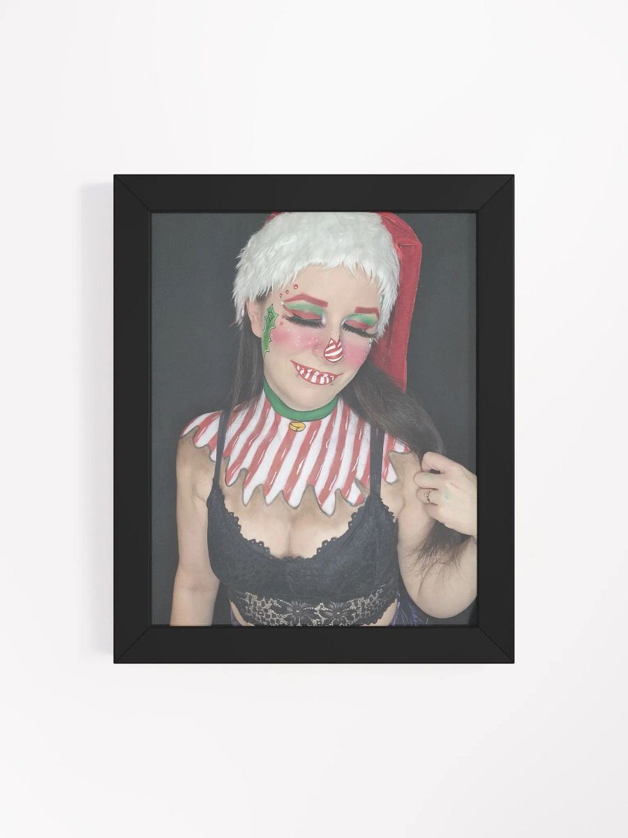Christmas Elf 2 - Framed High-Quality Matte Poster product image (4)