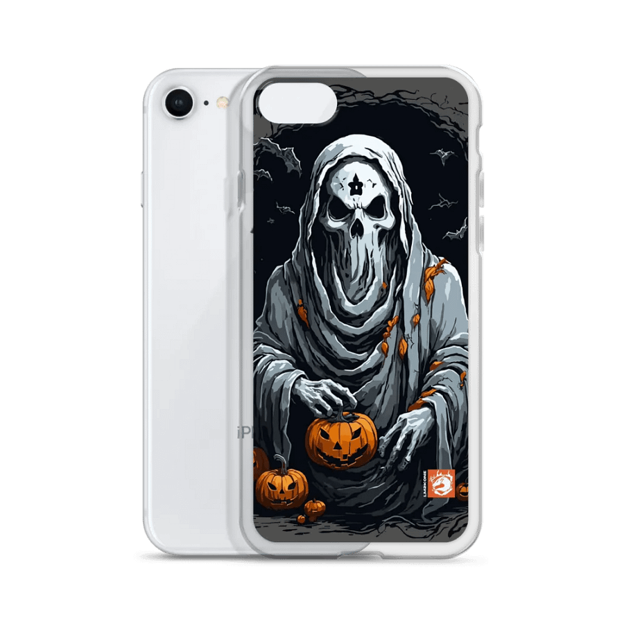 Gray Halloween Entity iPhone Case product image (51)