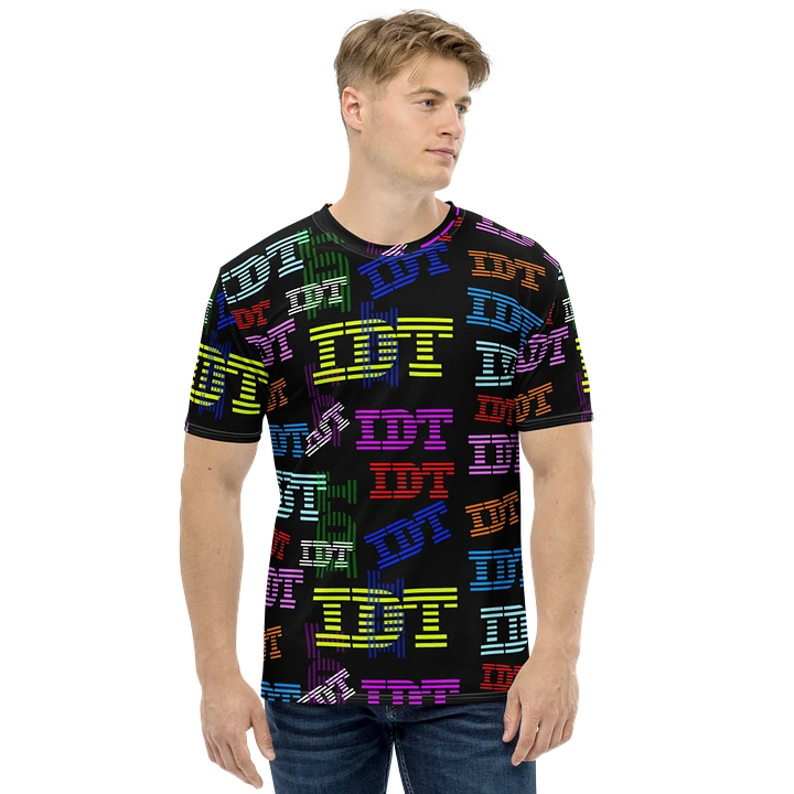 IDT Logo All Over Print Tee - Black product image (1)