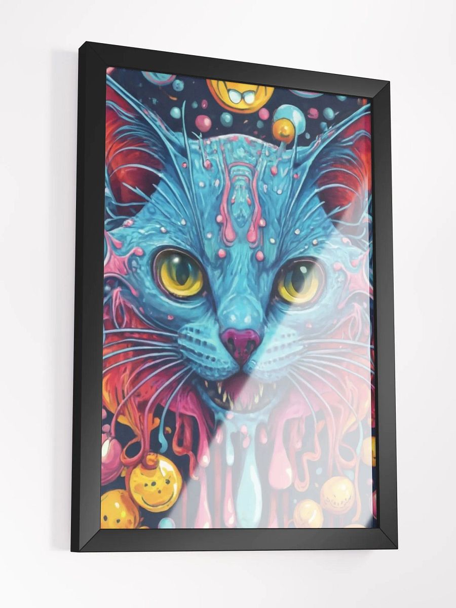 Pop Art Cat: A Purrfectly Playful Wall Poster Art product image (3)