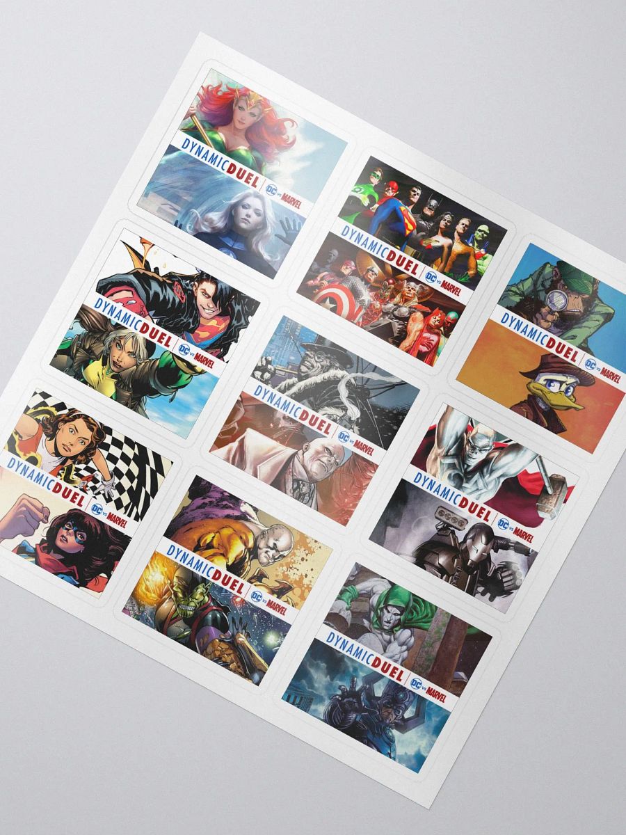 Dynamic Duel Episode Cover Stickers - Series 6 product image (2)