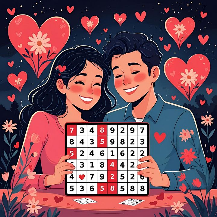 Love You to the Grid: Valentine's Sudoku Challenge product image (1)