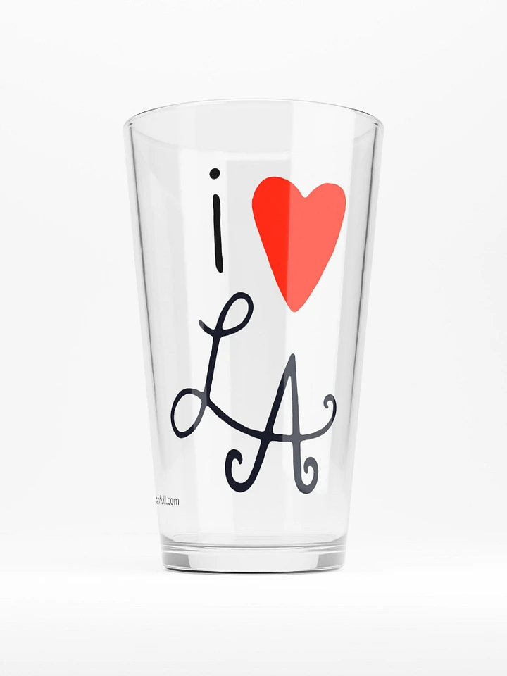 i ❤️ LA Pint Glass product image (1)