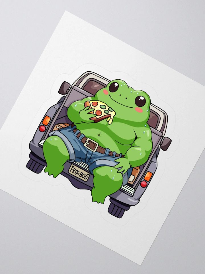 Frog Bod Sticker product image (4)