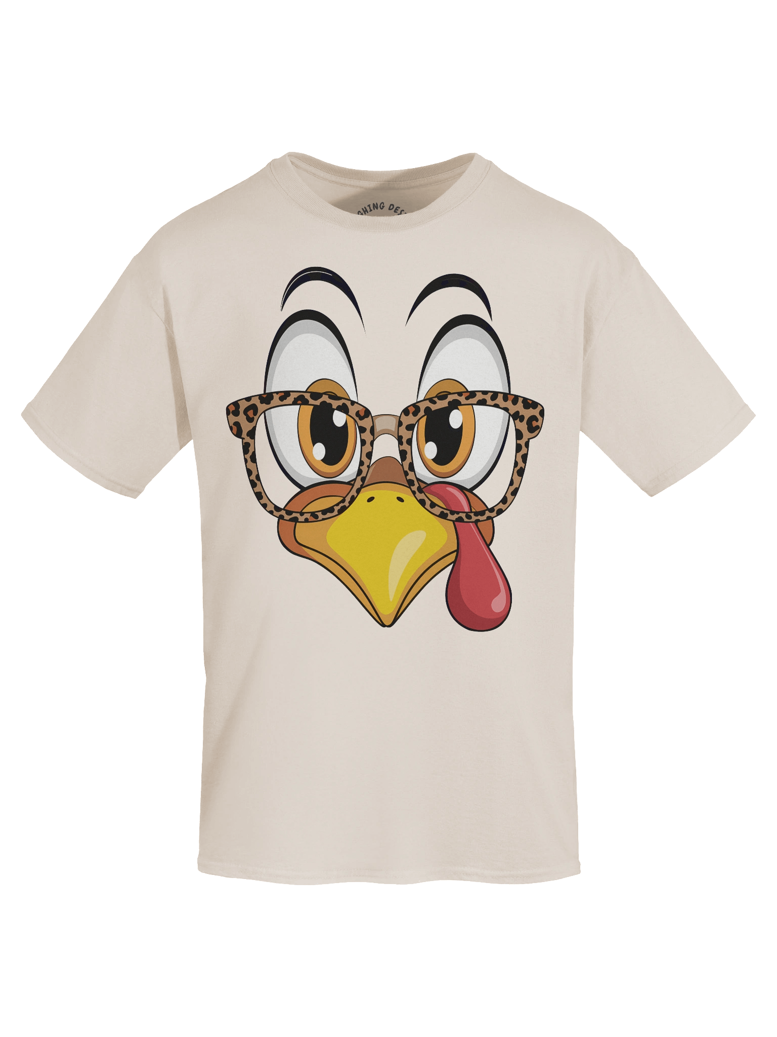 Cute Turkey Face T-Shirt product image (1)