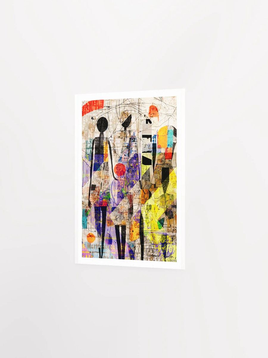 'Window Shopping' by Edward Martin-Vibrant Matte Poster Print product image (3)