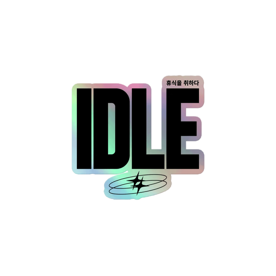 Idle Holo Sticker product image (1)