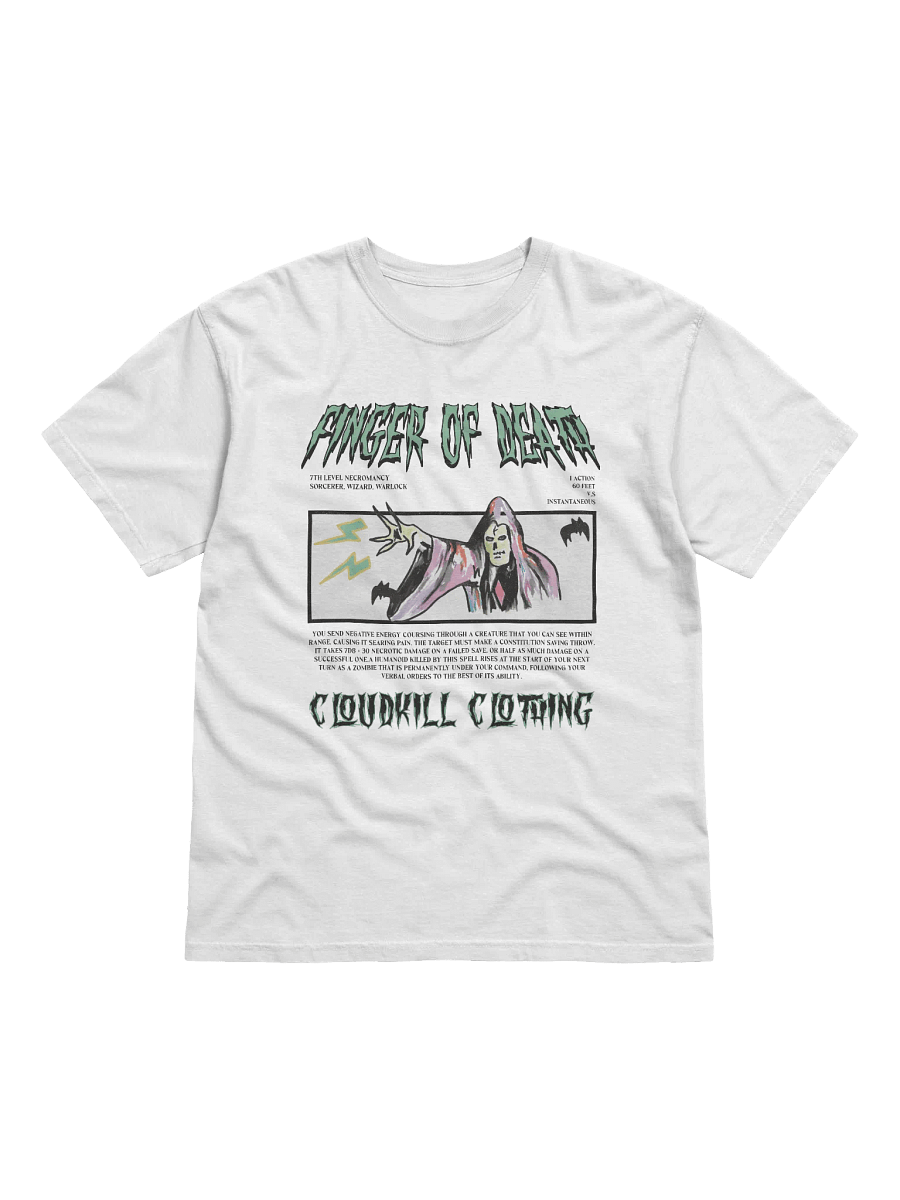 FINGER OF DEATH TEE product image (1)