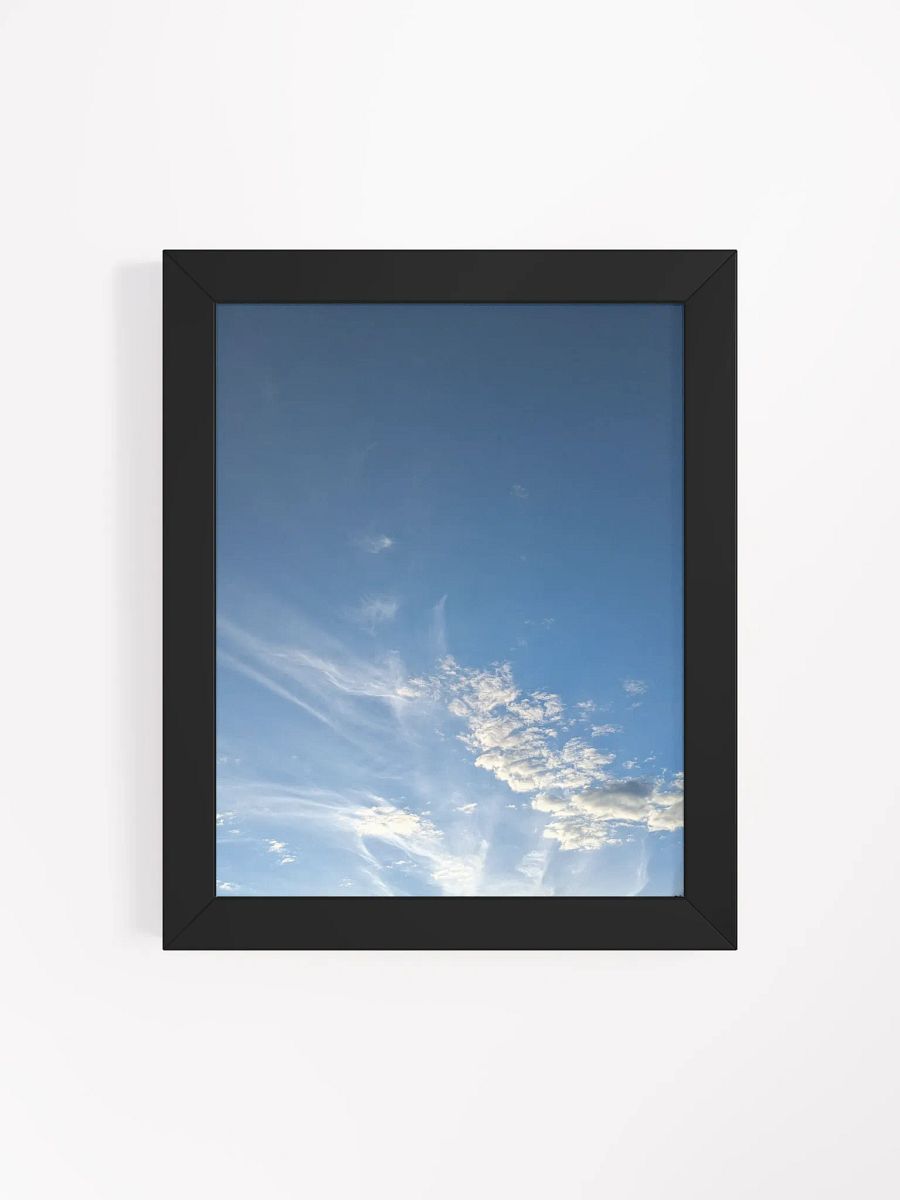 To the Clouds (Framed Enhanced Matte Poster) product image (4)
