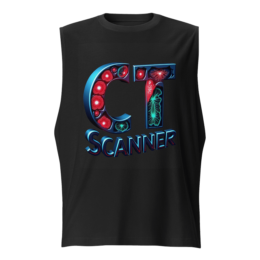 Vibrant CT Scanner Muscle Tank product image (1)