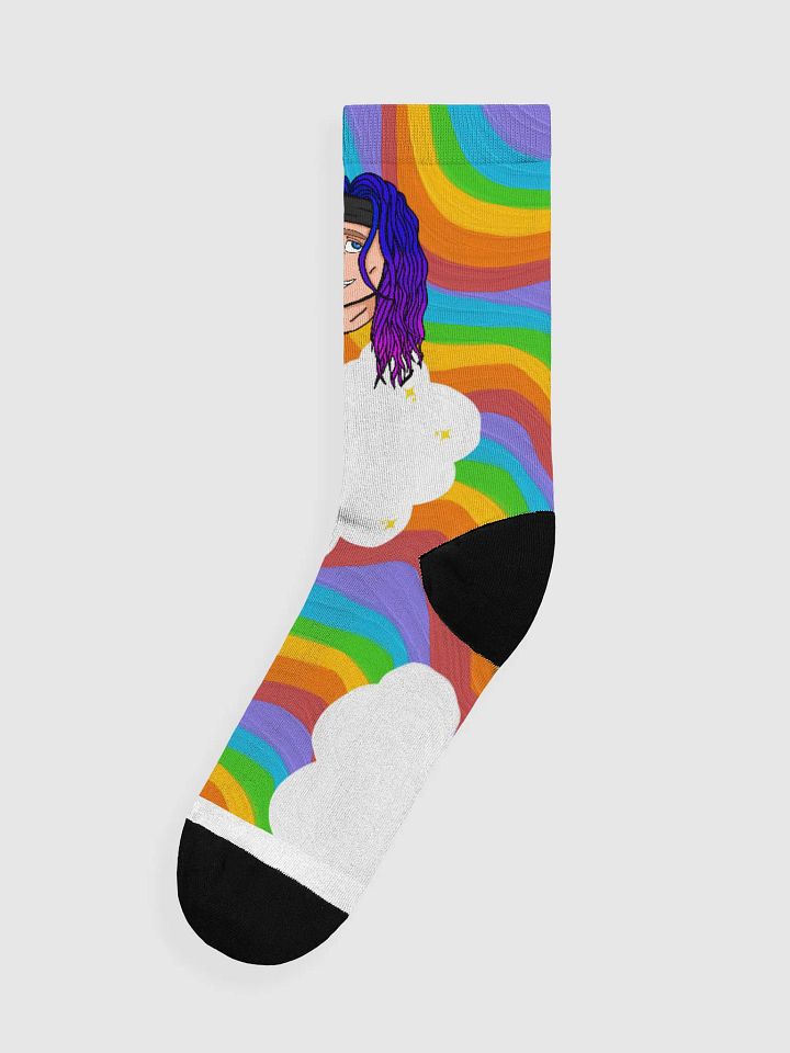 Rainbow king socks product image (1)
