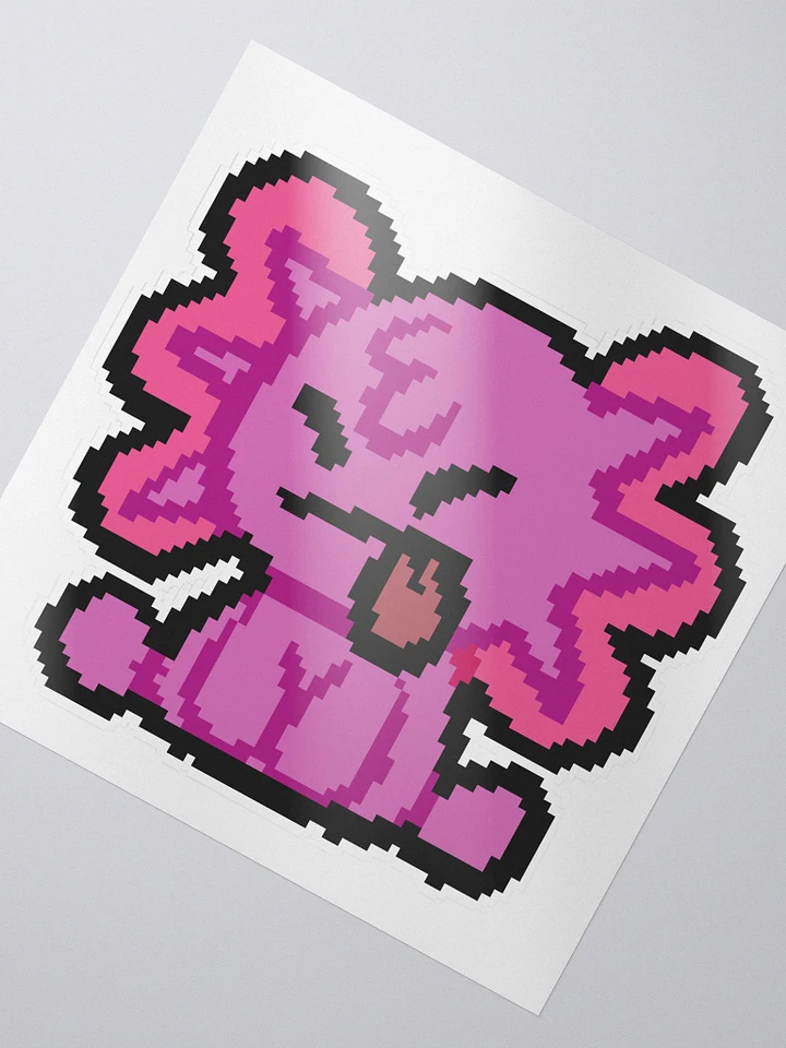 Pitchfork the Plushie | Kiss-Cut Sticker product image (2)