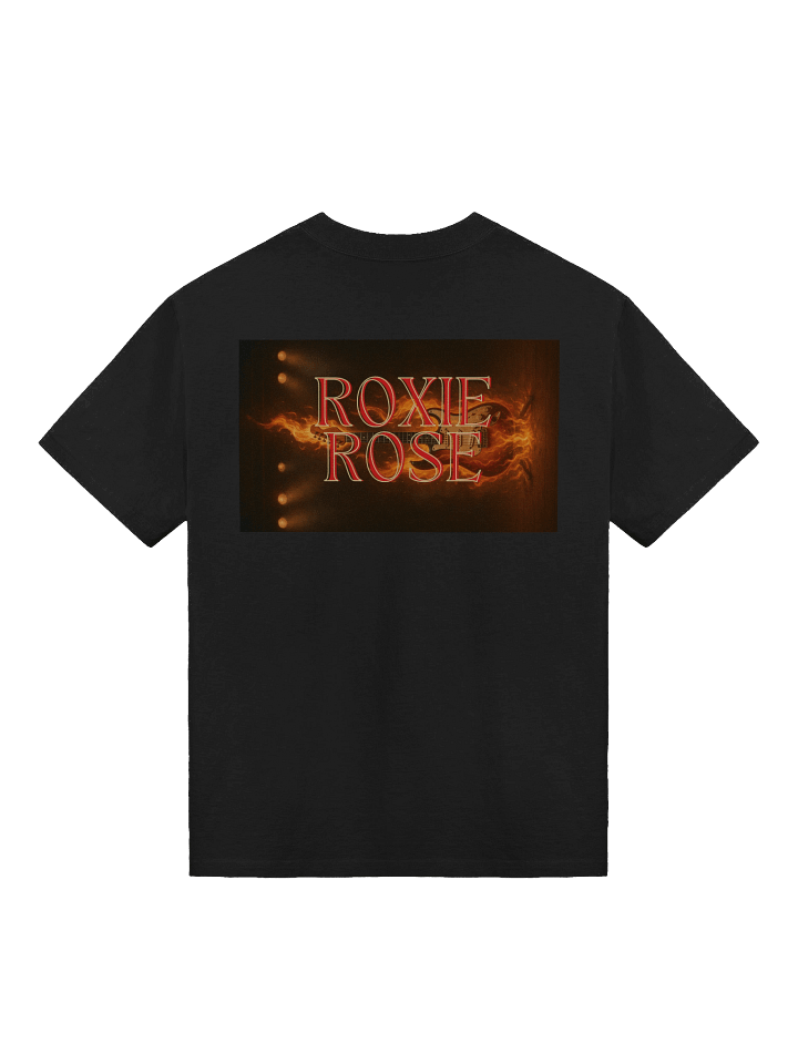 Roxie Rose Flaming Rockstar Oversized Tee product image (2)