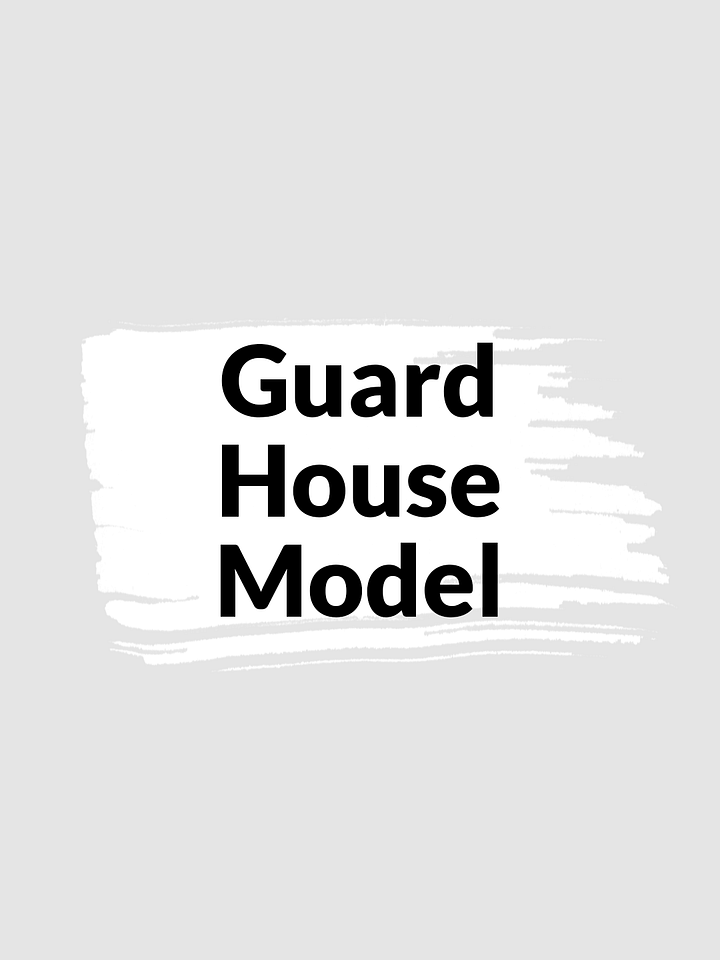 Small Guard House (DWG) product image (1)
