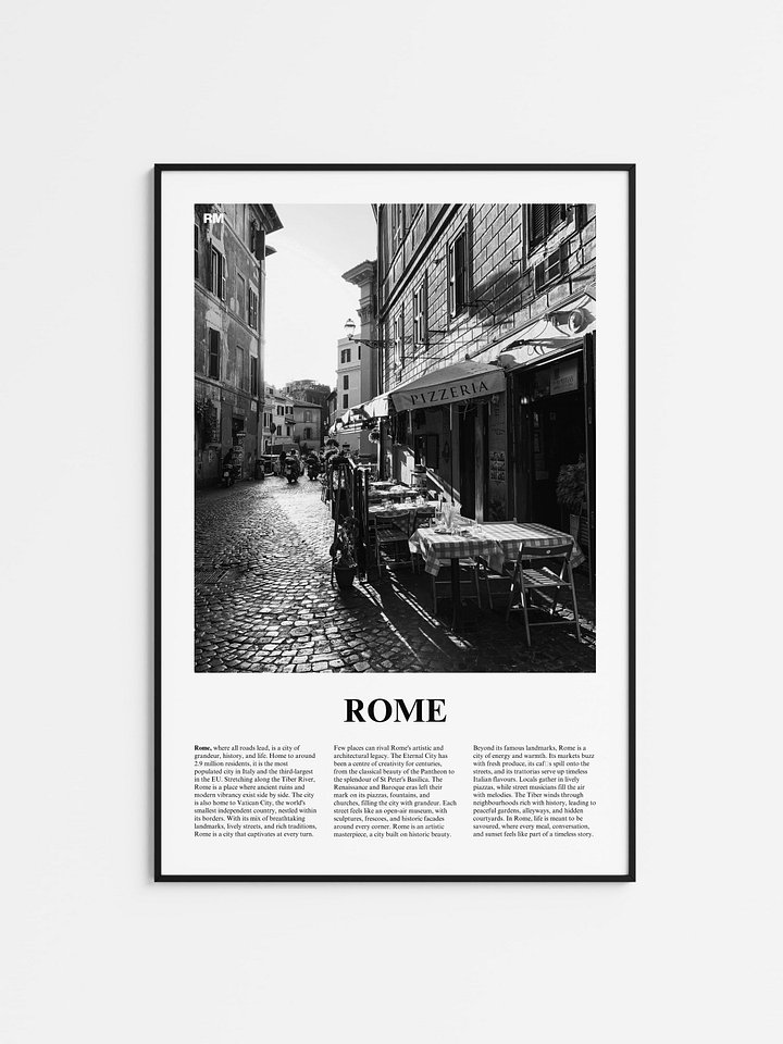 Rome 05 Newspaper Poster product image (1)