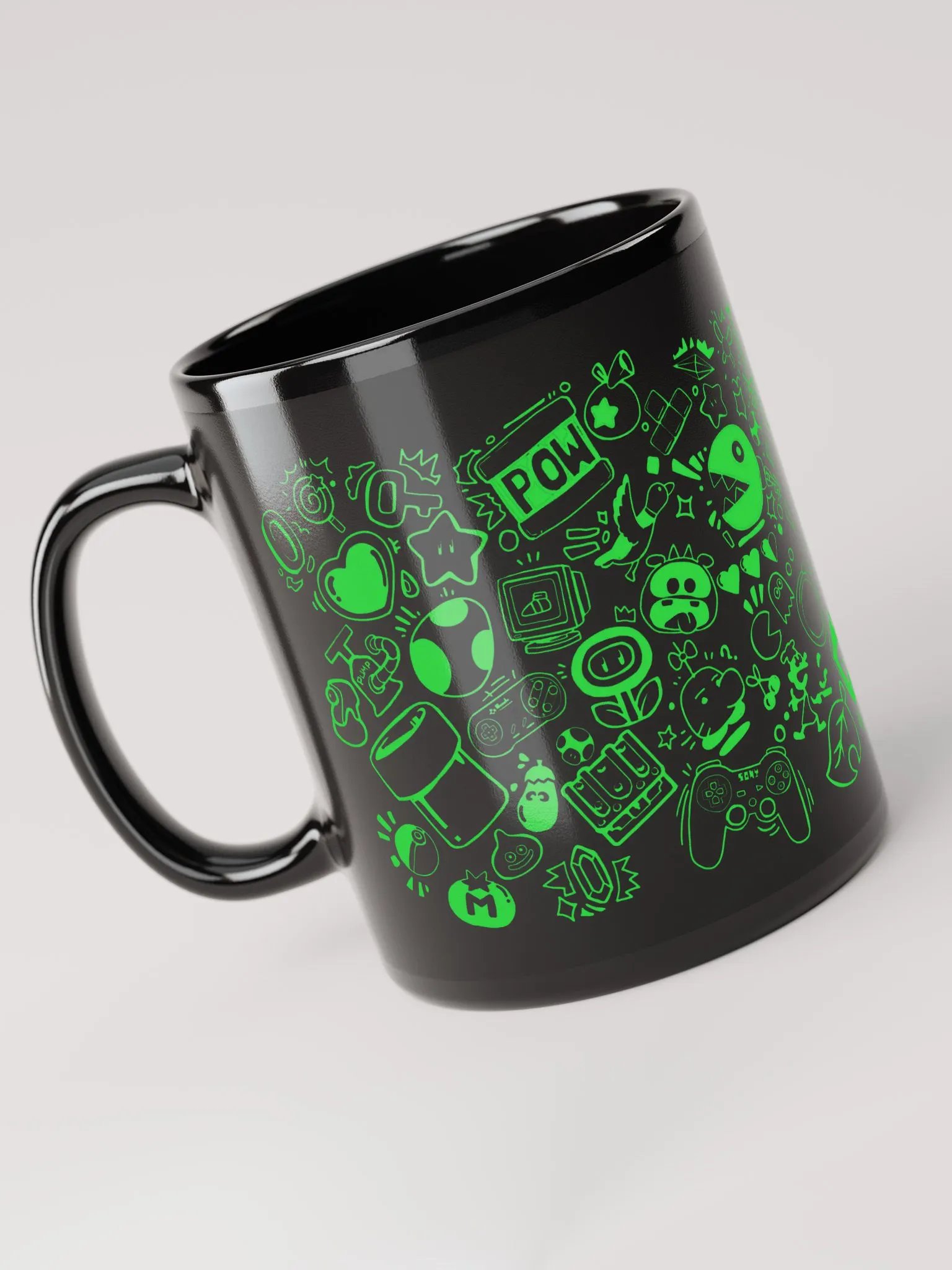 Icons Mug - Green Graphics product image (3)