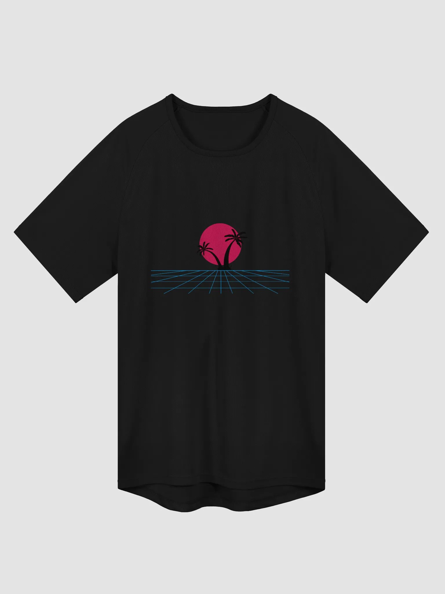 Retro-Futuristic Sunset Sports Jersey product image (1)