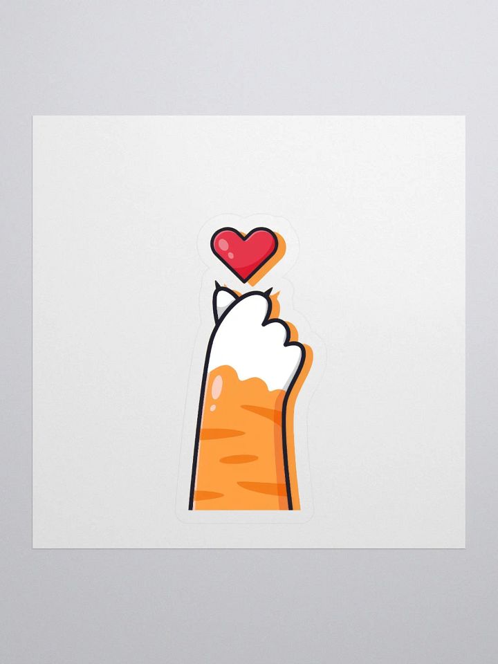 Paw Love Sticker product image (1)