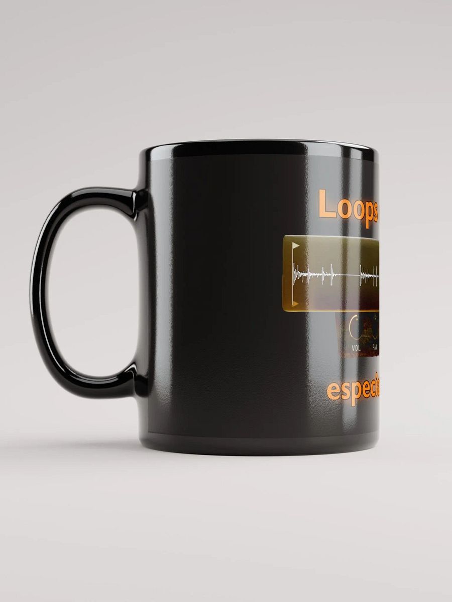 Loops are good! Black Coffee cup product image (6)