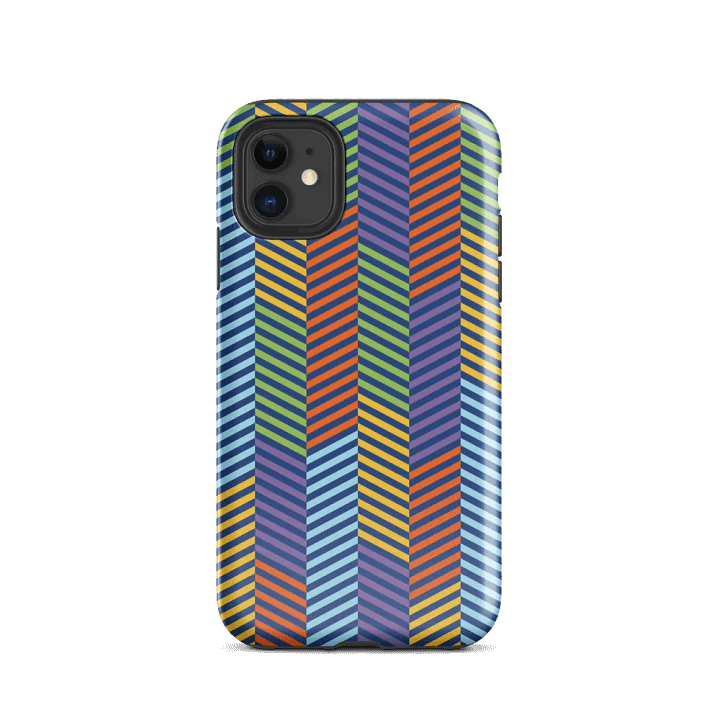 Vibrant Chevron Shield iPhone® Case product image (24)
