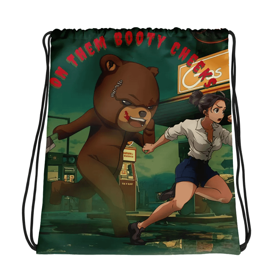 Booty Cheeks -draw string bag product image (1)